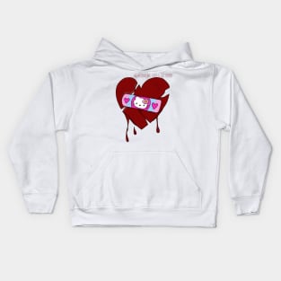 Heartbreak feels so good Kids Hoodie